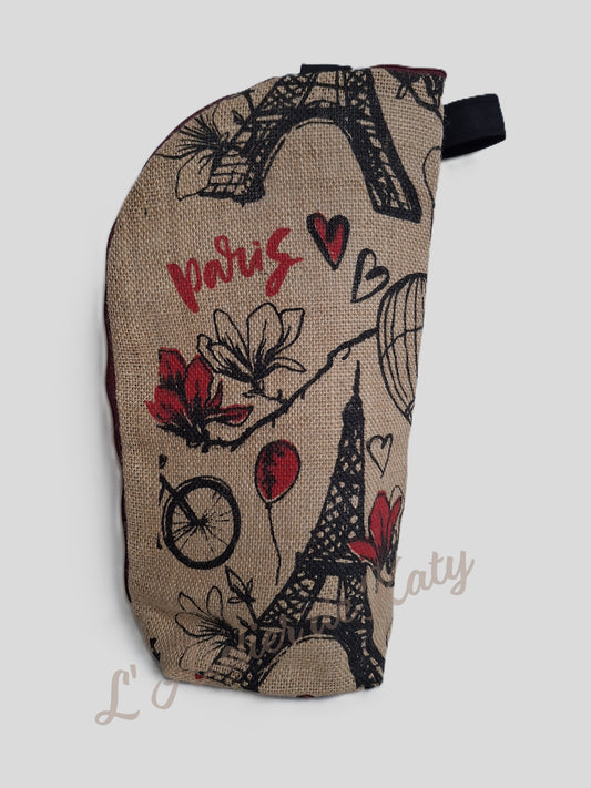 Porte-bouteille et sa panière Paris