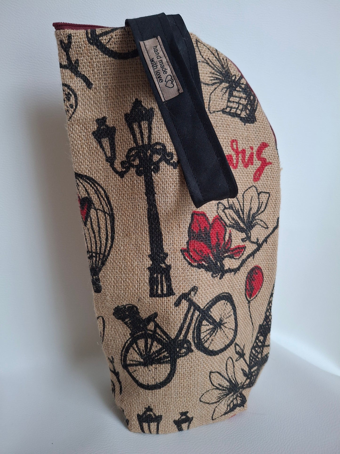 Porte-bouteille et sa panière Paris