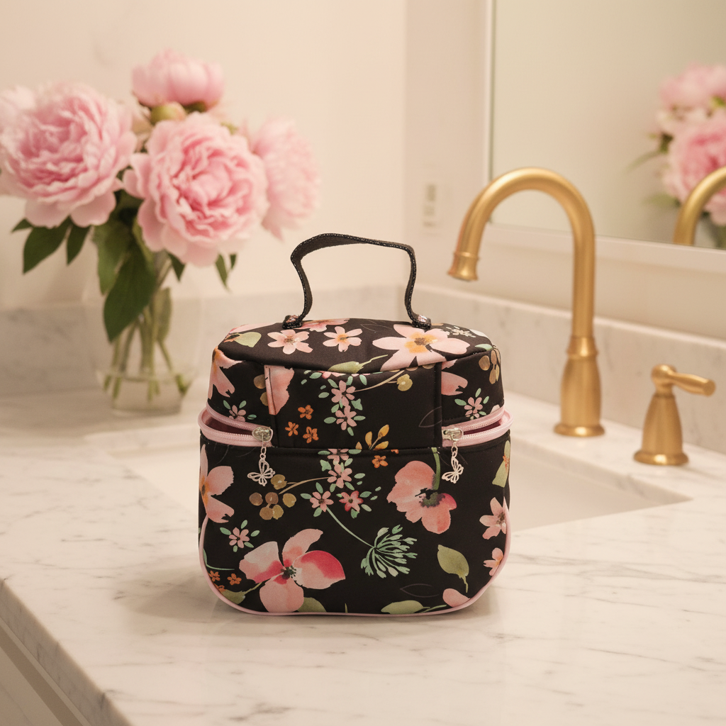 Vue face - décor salle de bain