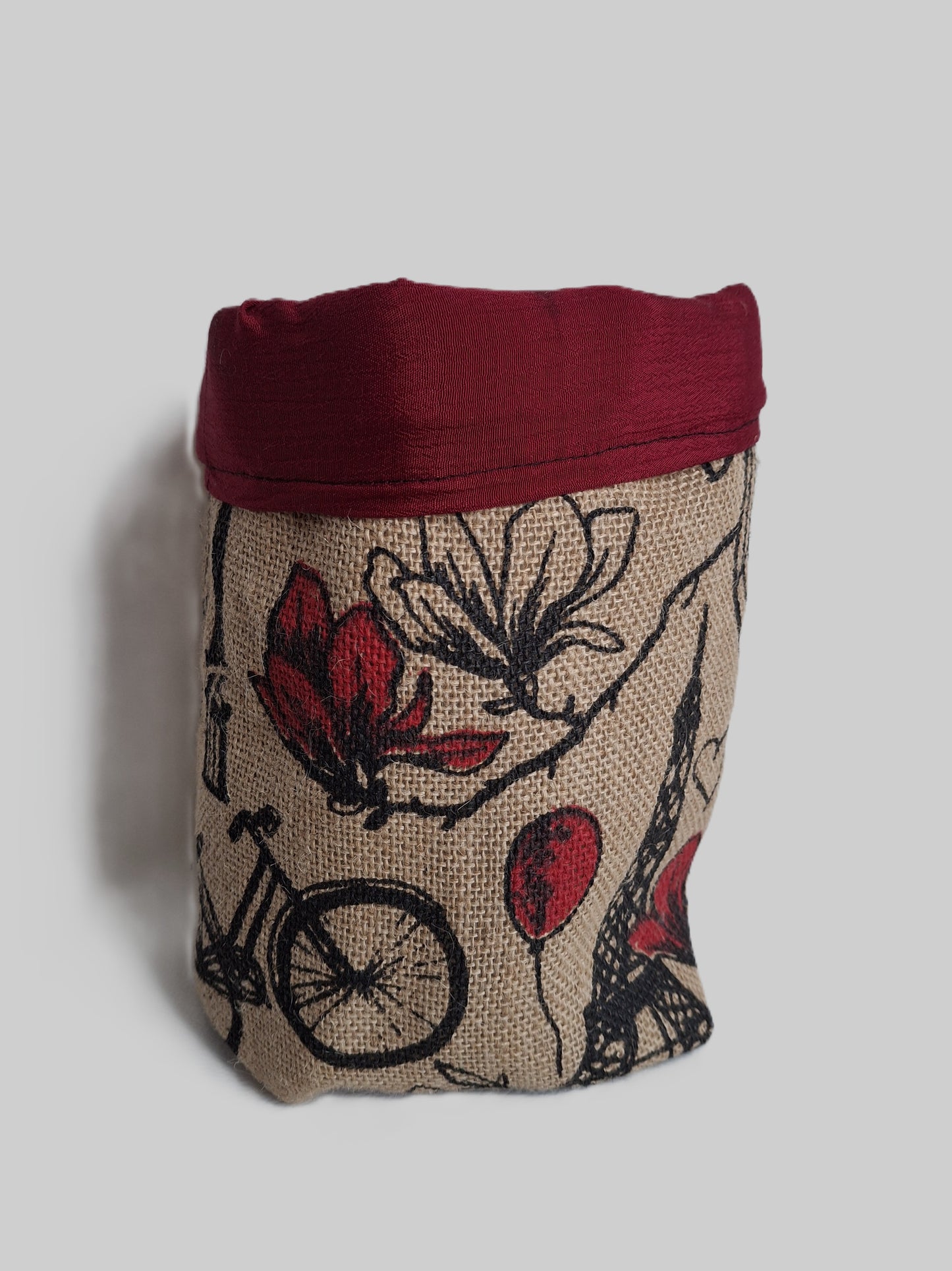 Porte-bouteille et sa panière Paris