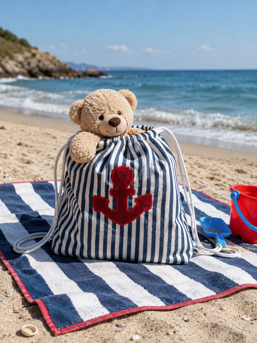 Sac à doudou Plage