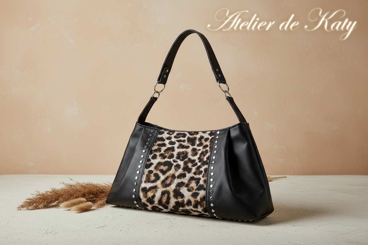 Sac léopard — fond chaud L'Atelier de Katy
