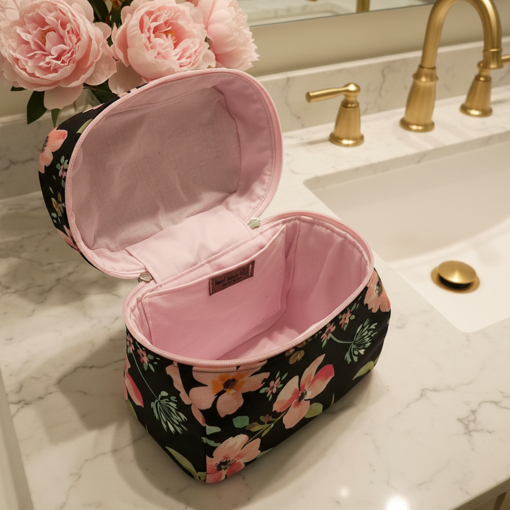 Vue intérieur avec poche - décor salle de bain